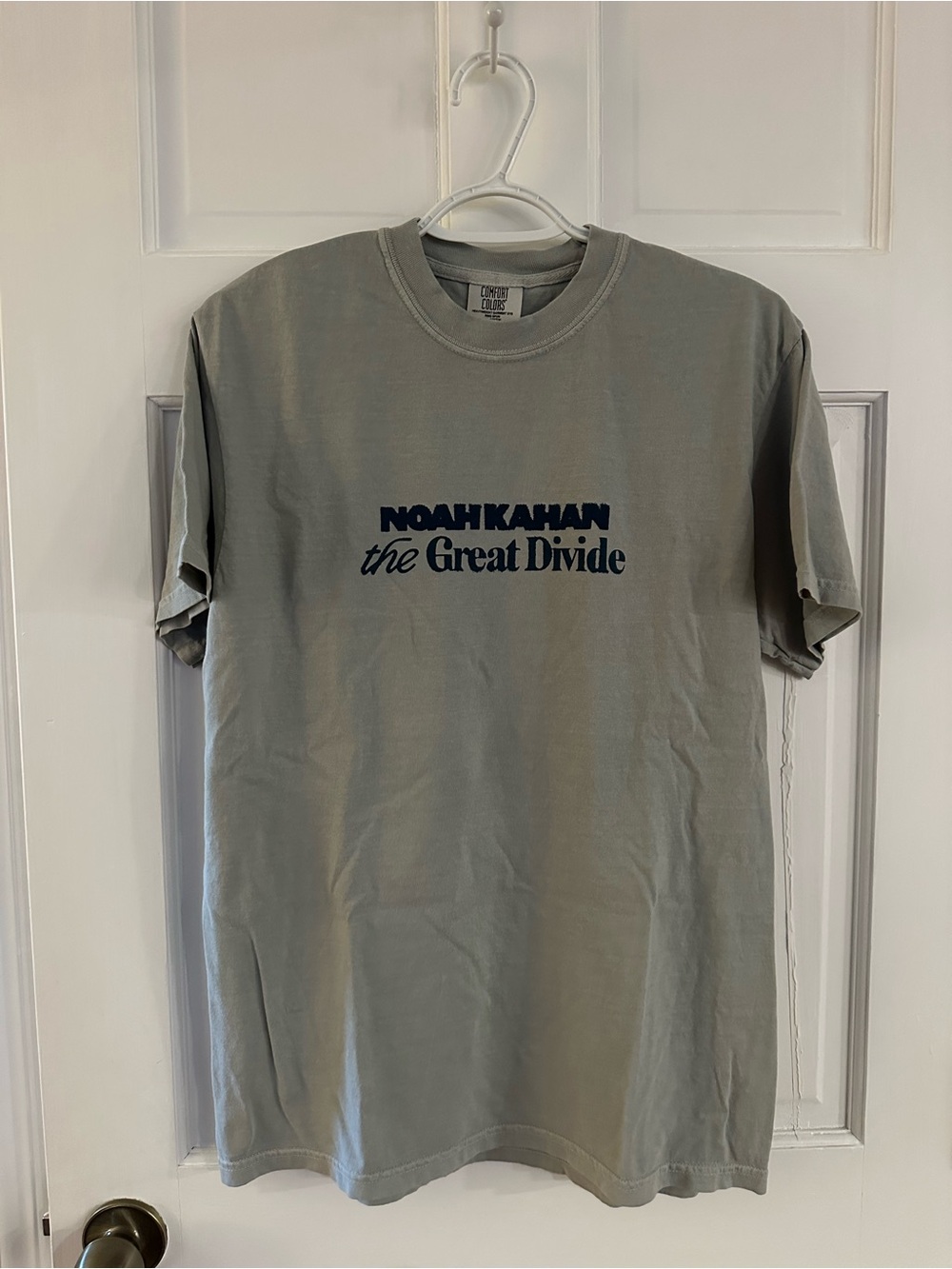 Noah Kahan The Great Divide Authentic Tour Shirt Green and Blue Size M